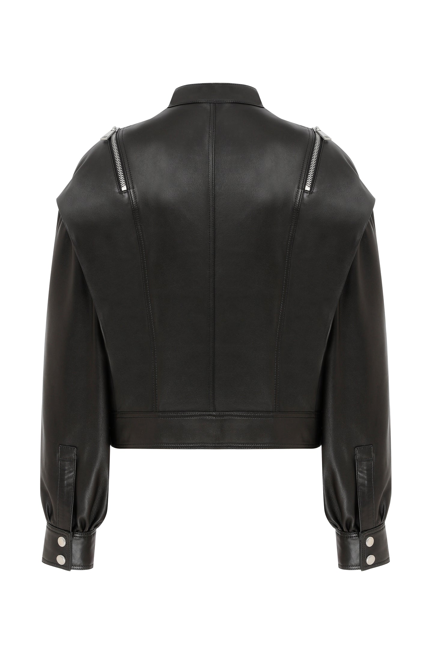 EYES ON YOU BIKER LEATHER JACKET