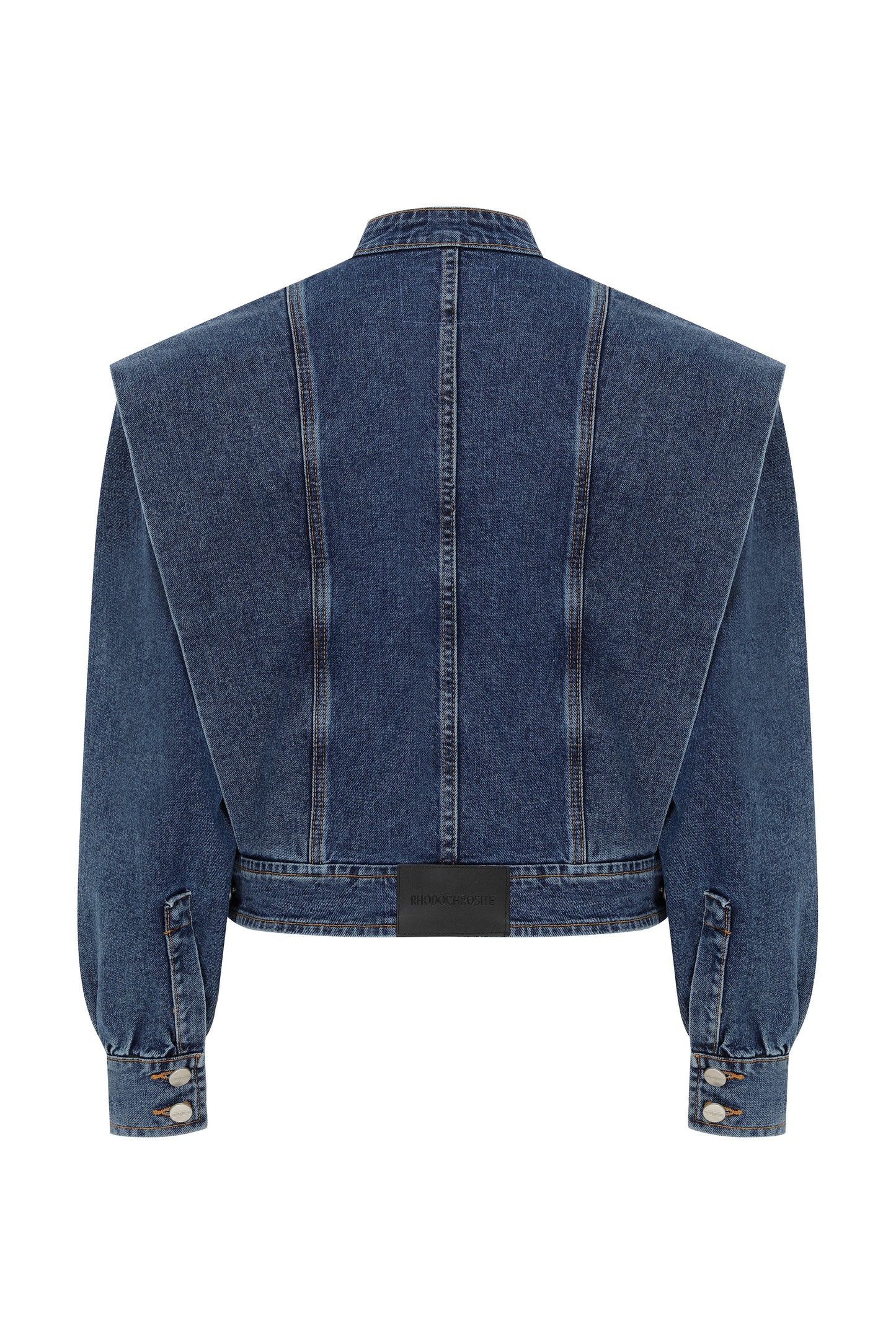 EYES ON YOU BIKER DENIM JACKET