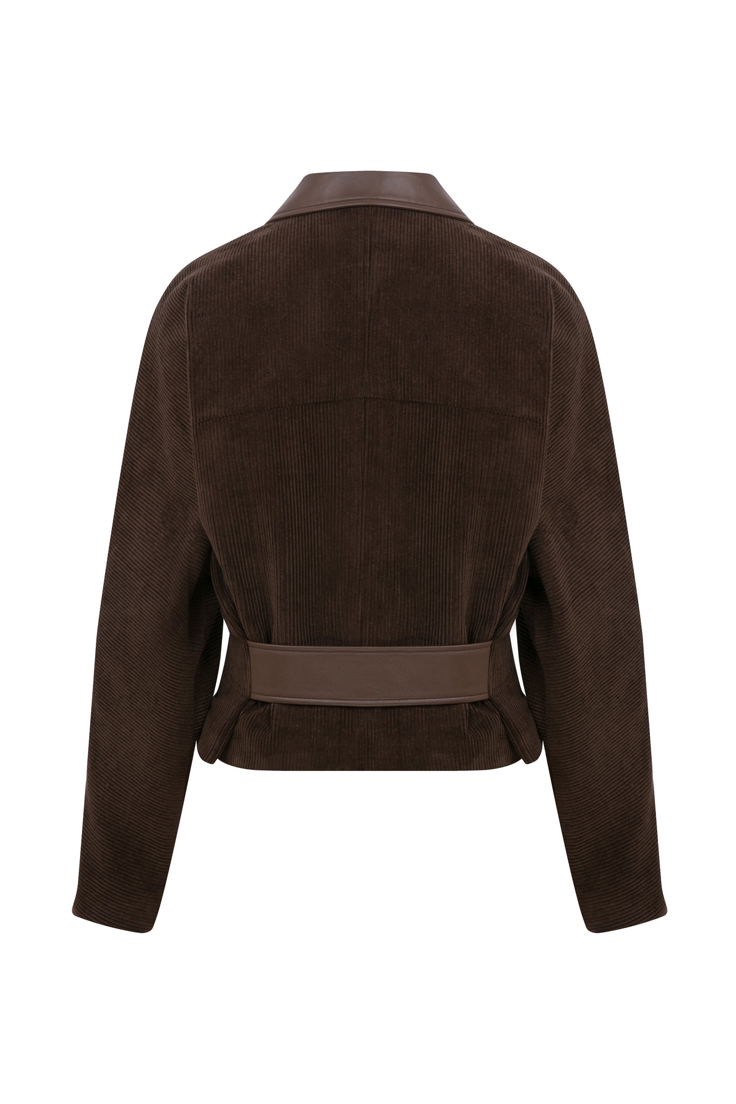 ADORIA LEATHER BOMBER JACKET