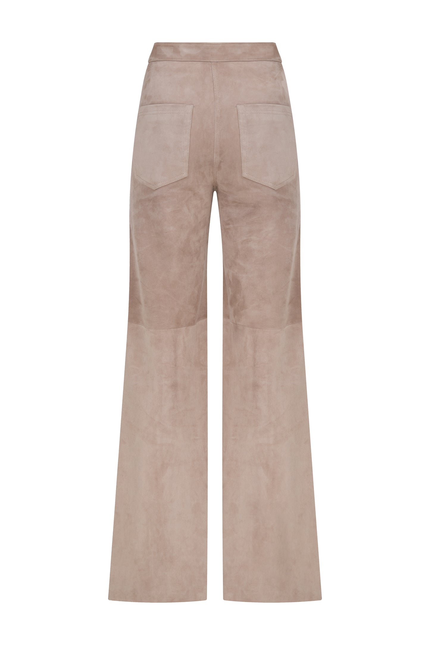 CLAIRE FLARED SUEDE PANTS