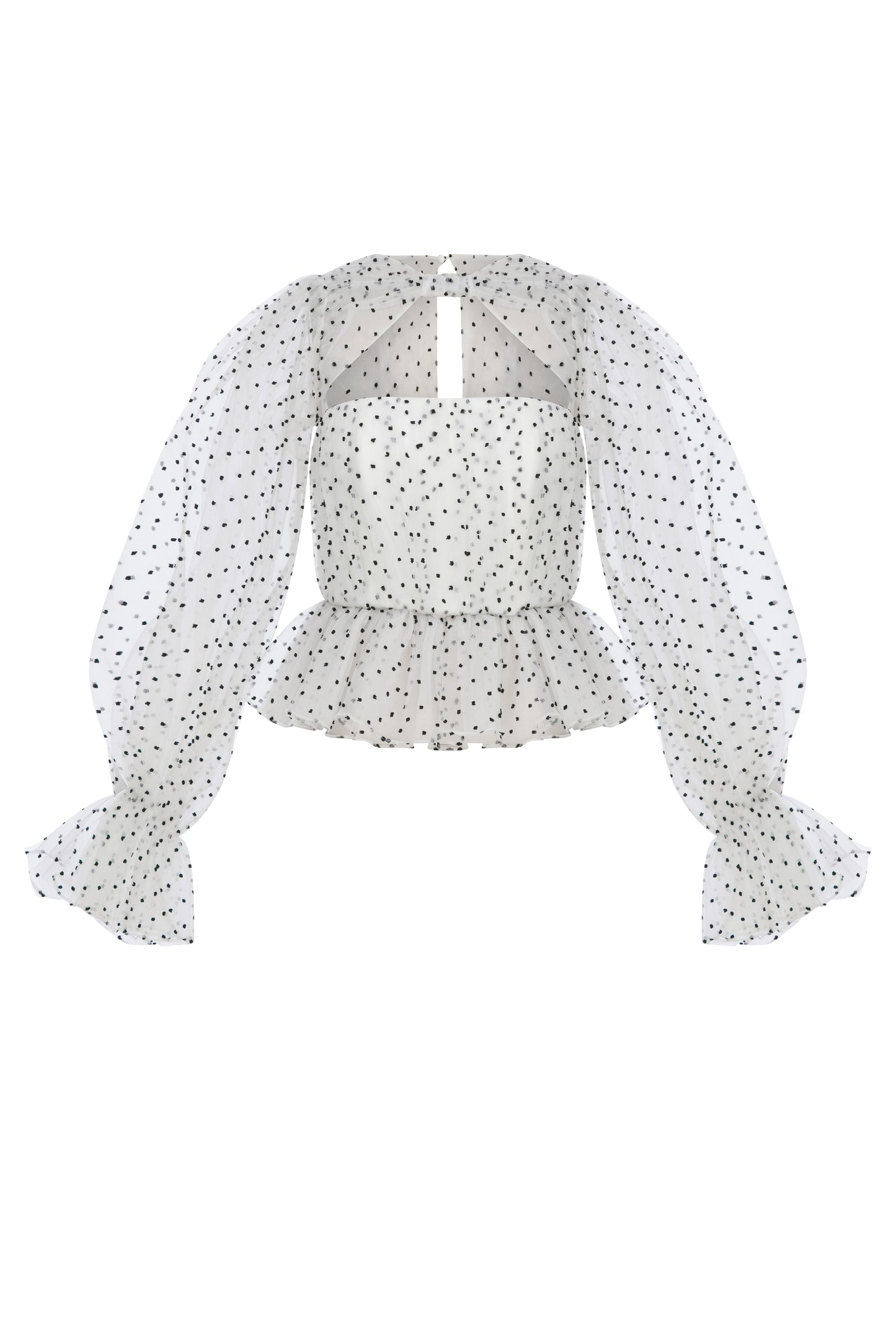 ALVA POLKA-DOT BLOUSE