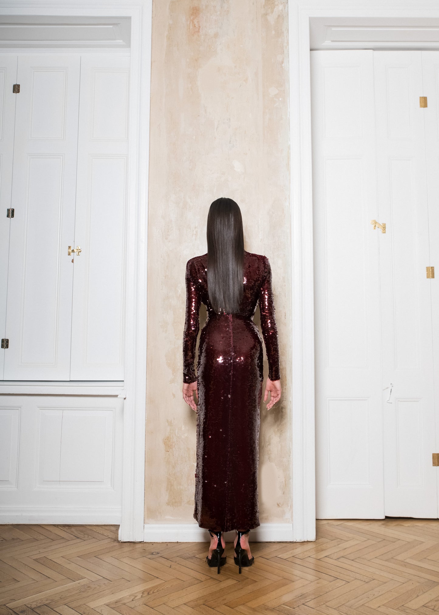 VANESSA DRESS SEQUINED