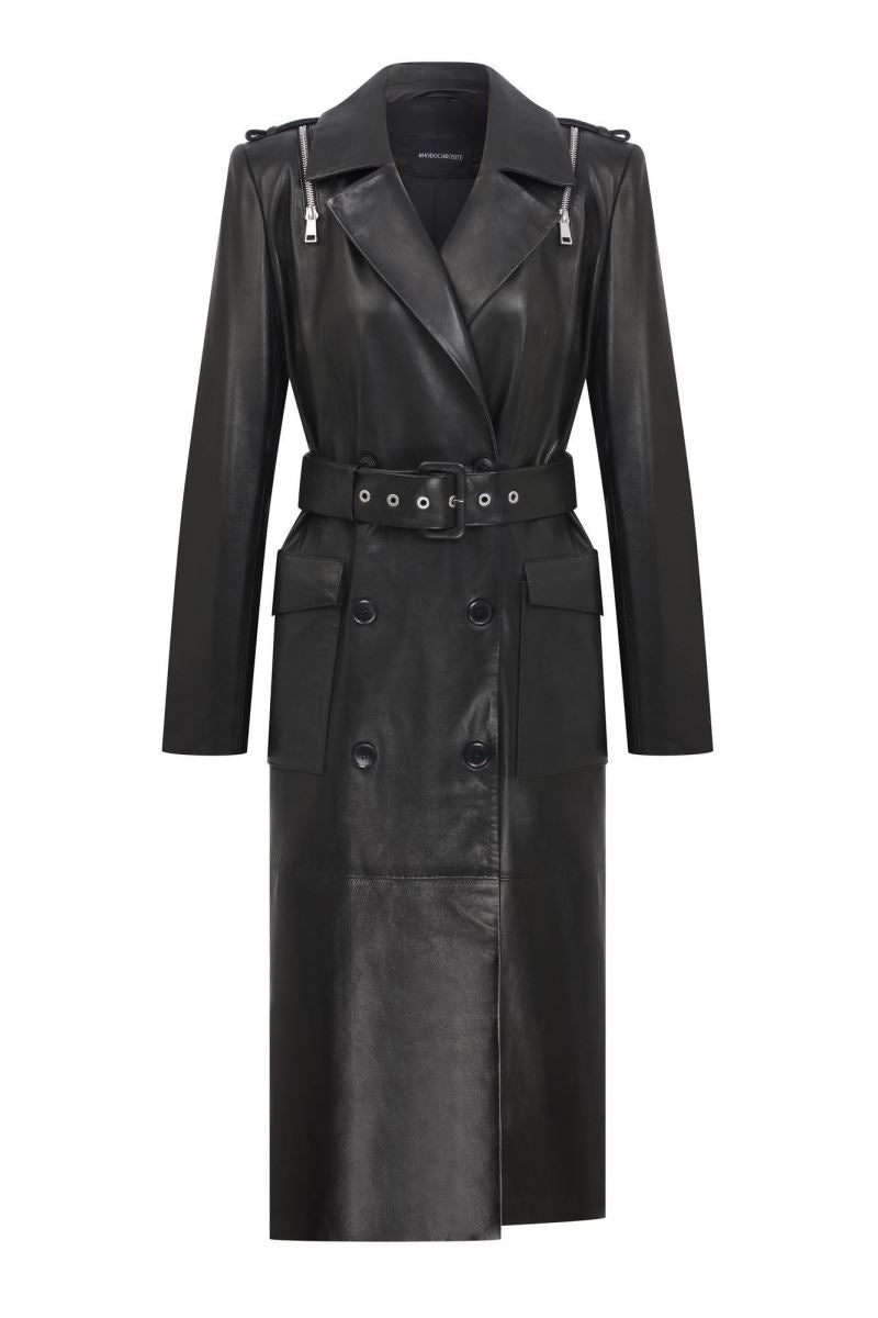 MAEVE LEATHER COAT