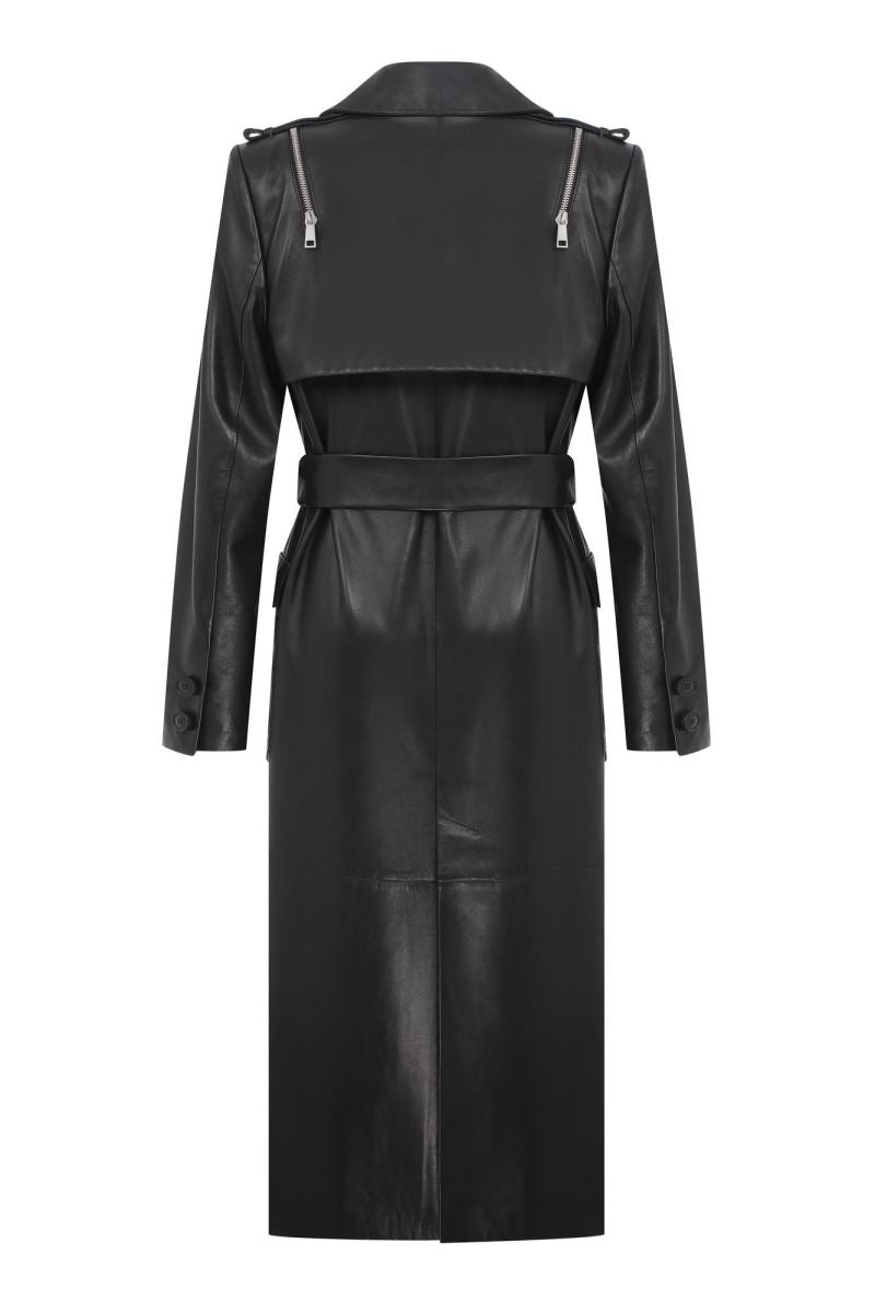 MAEVE LEATHER COAT