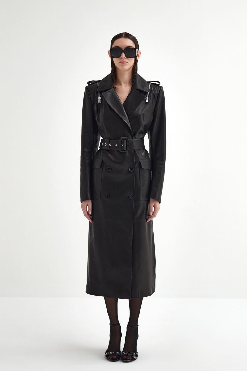 MAEVE LEATHER COAT