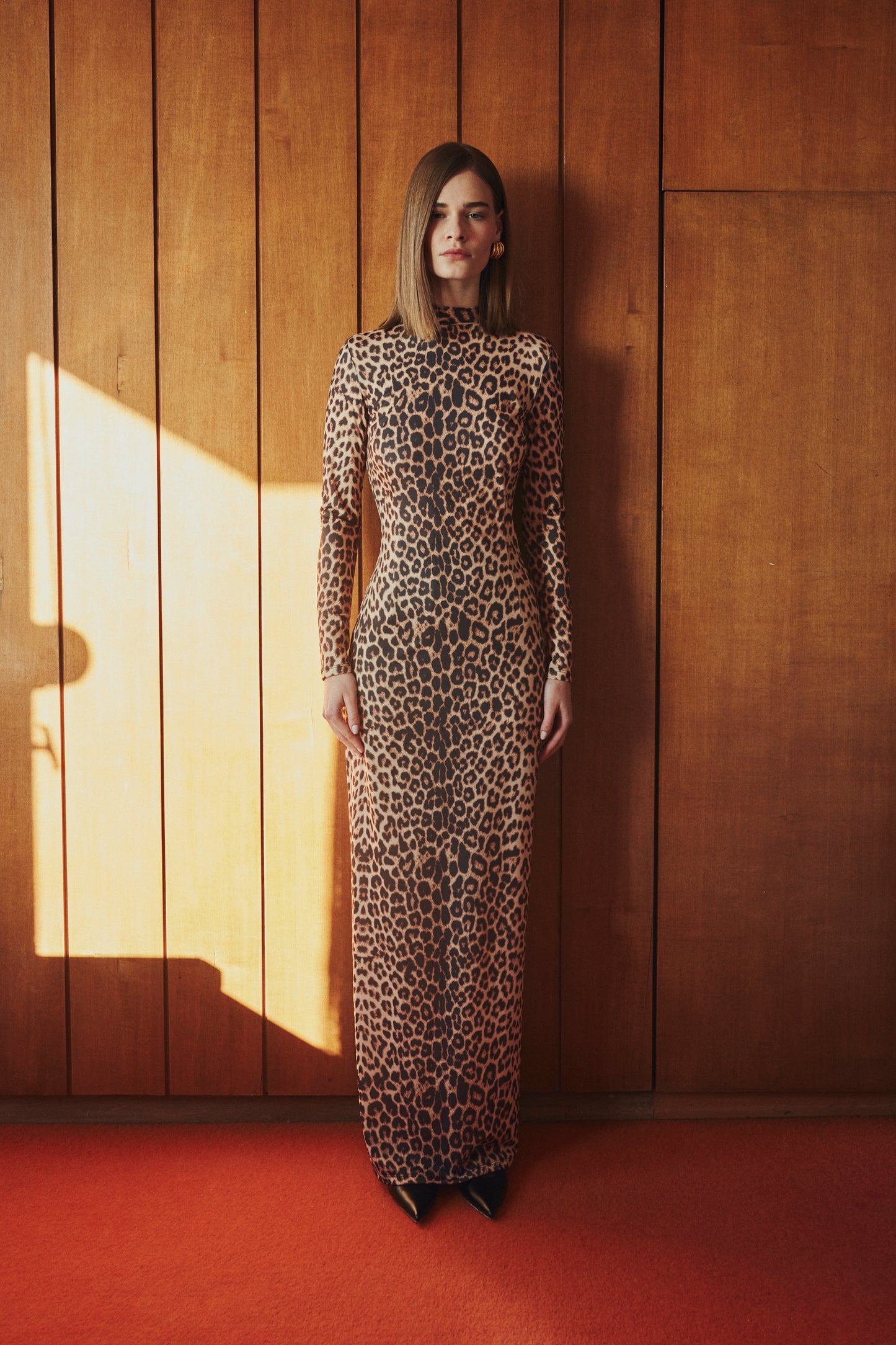 VANESSA LEOPARD DRESS