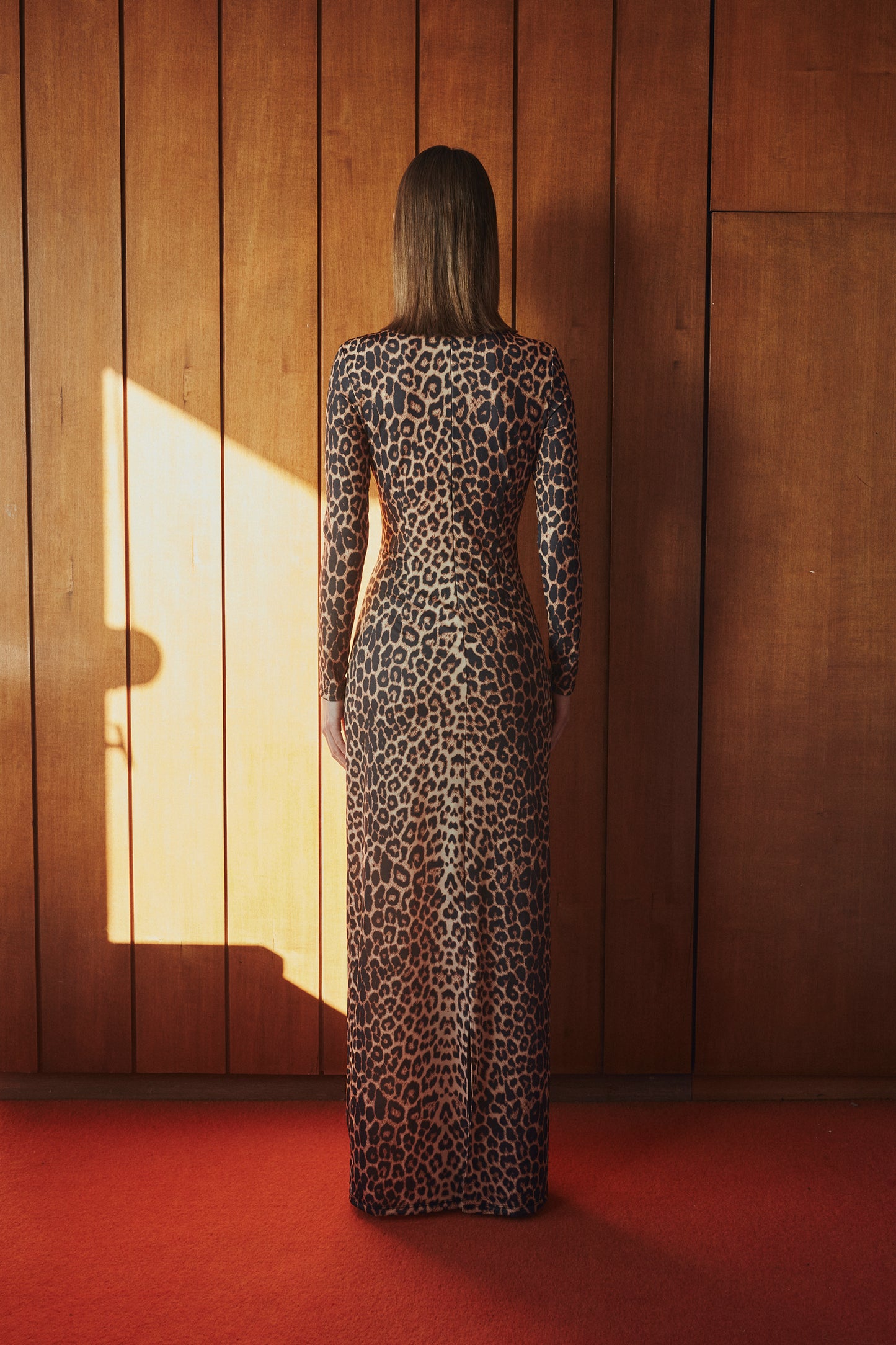 VANESSA LEOPARD DRESS