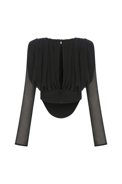 Cara Chiffon Blouse