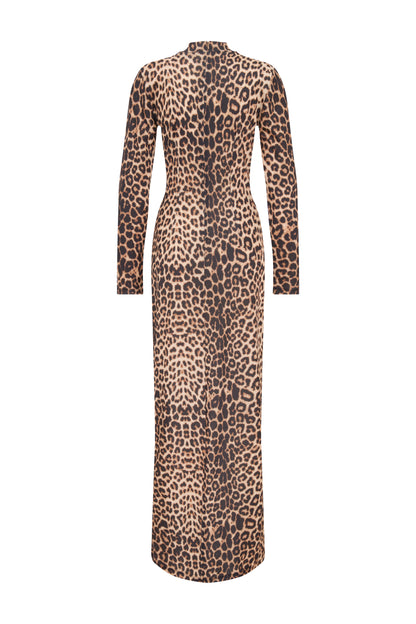 VANESSA LEOPARD DRESS