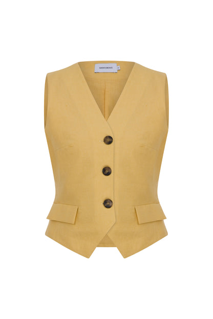 Repla Linen Vest