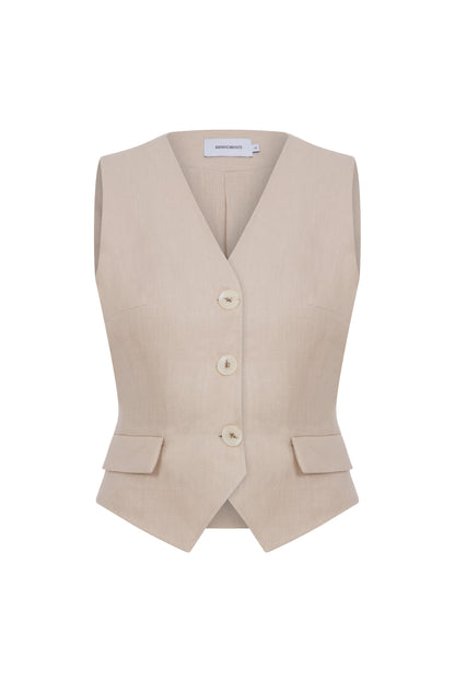 Repla Linen Vest