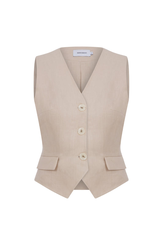 Repla Linen Vest