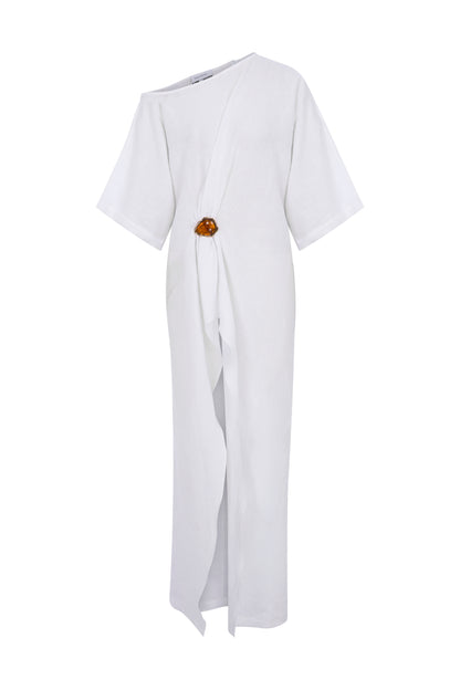 Aveline Linen Dress